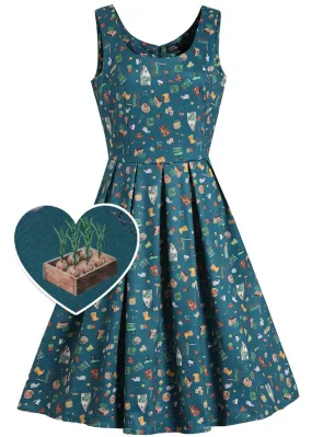 Garden Theme Swing Dress