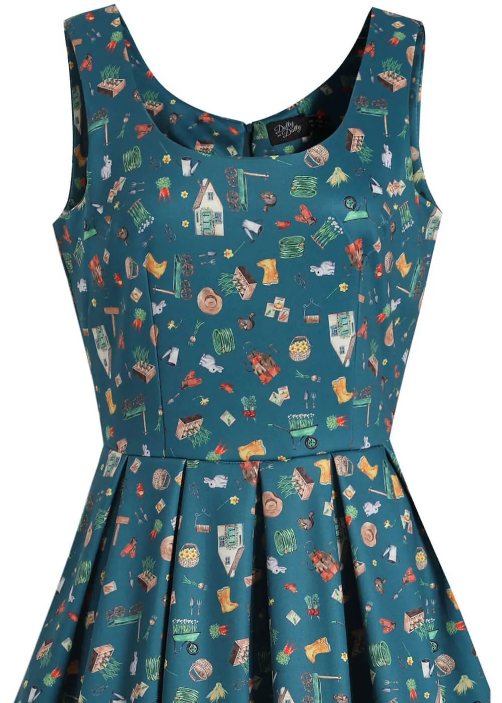 Garden Theme Swing Dress