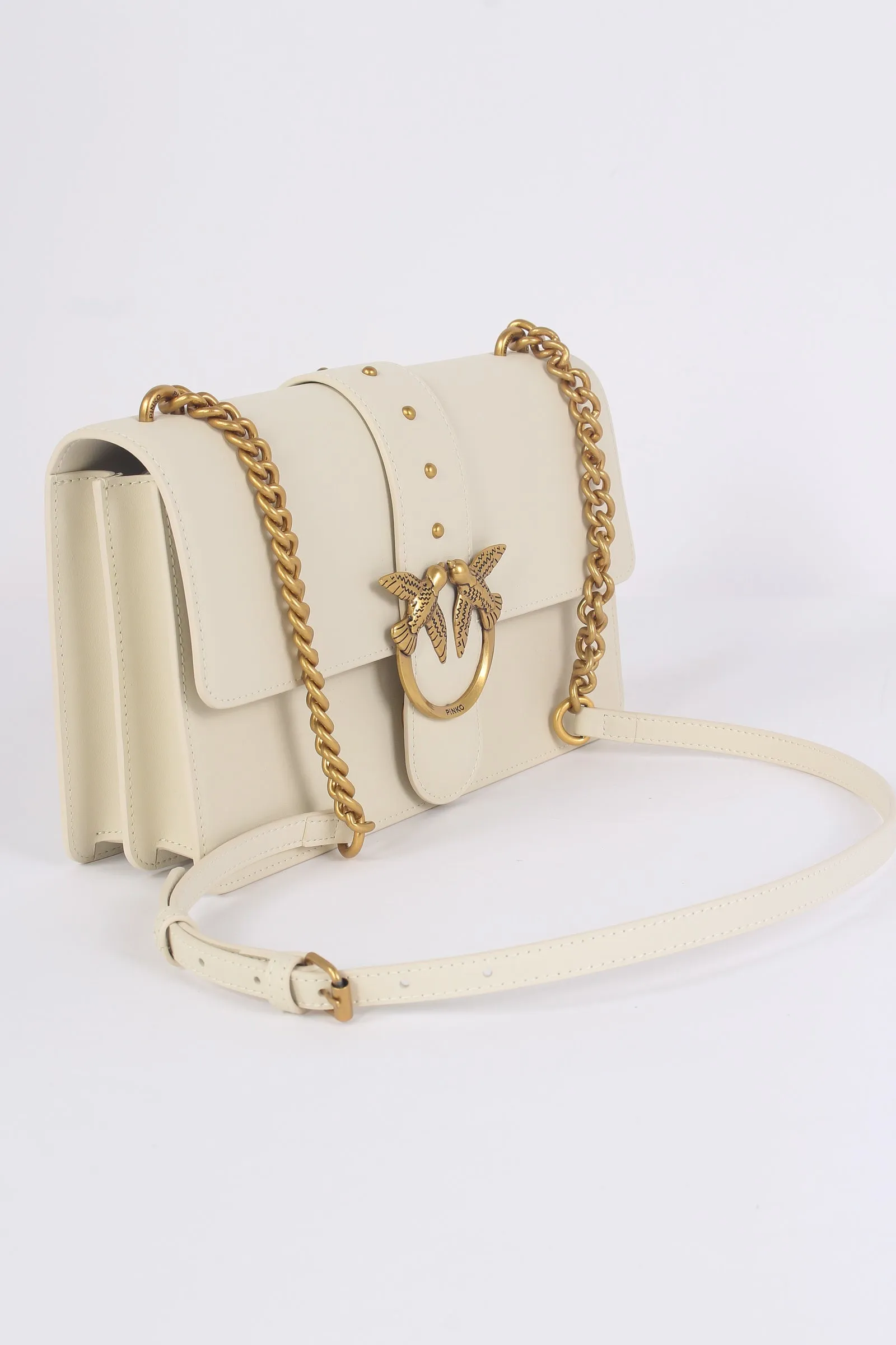 White Love One Classic Shoulder Bag