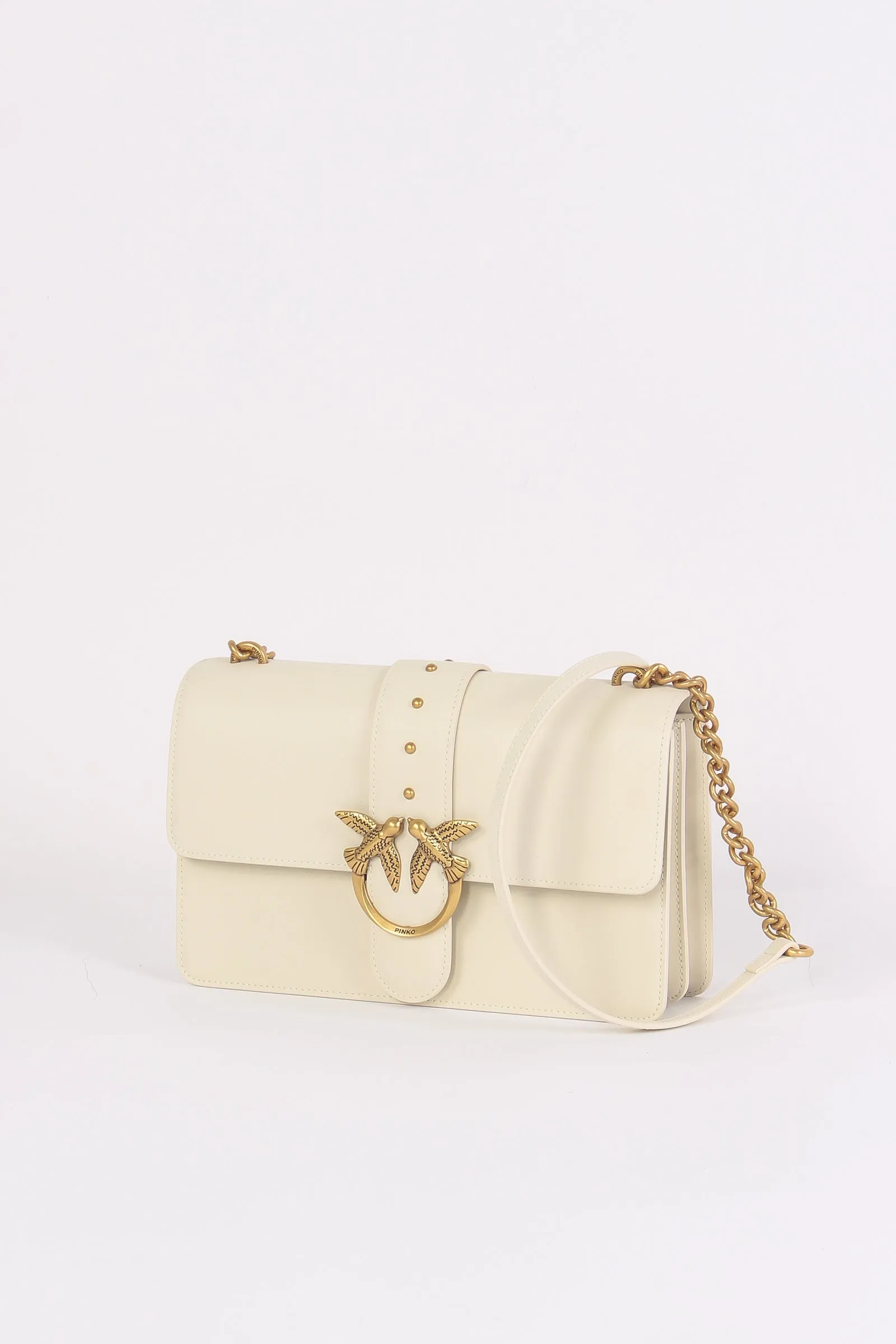 White Love One Classic Shoulder Bag