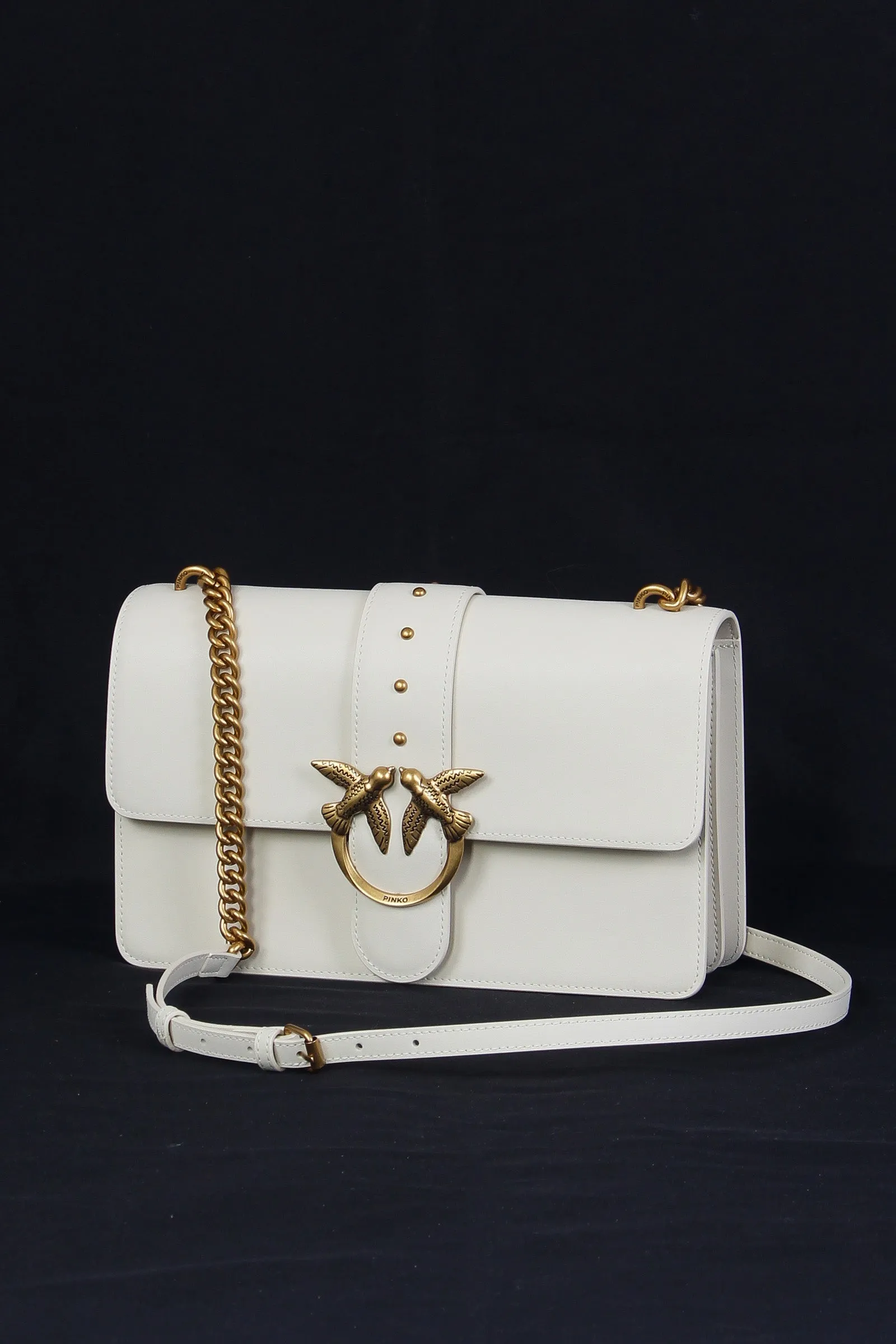 White Love One Classic Shoulder Bag