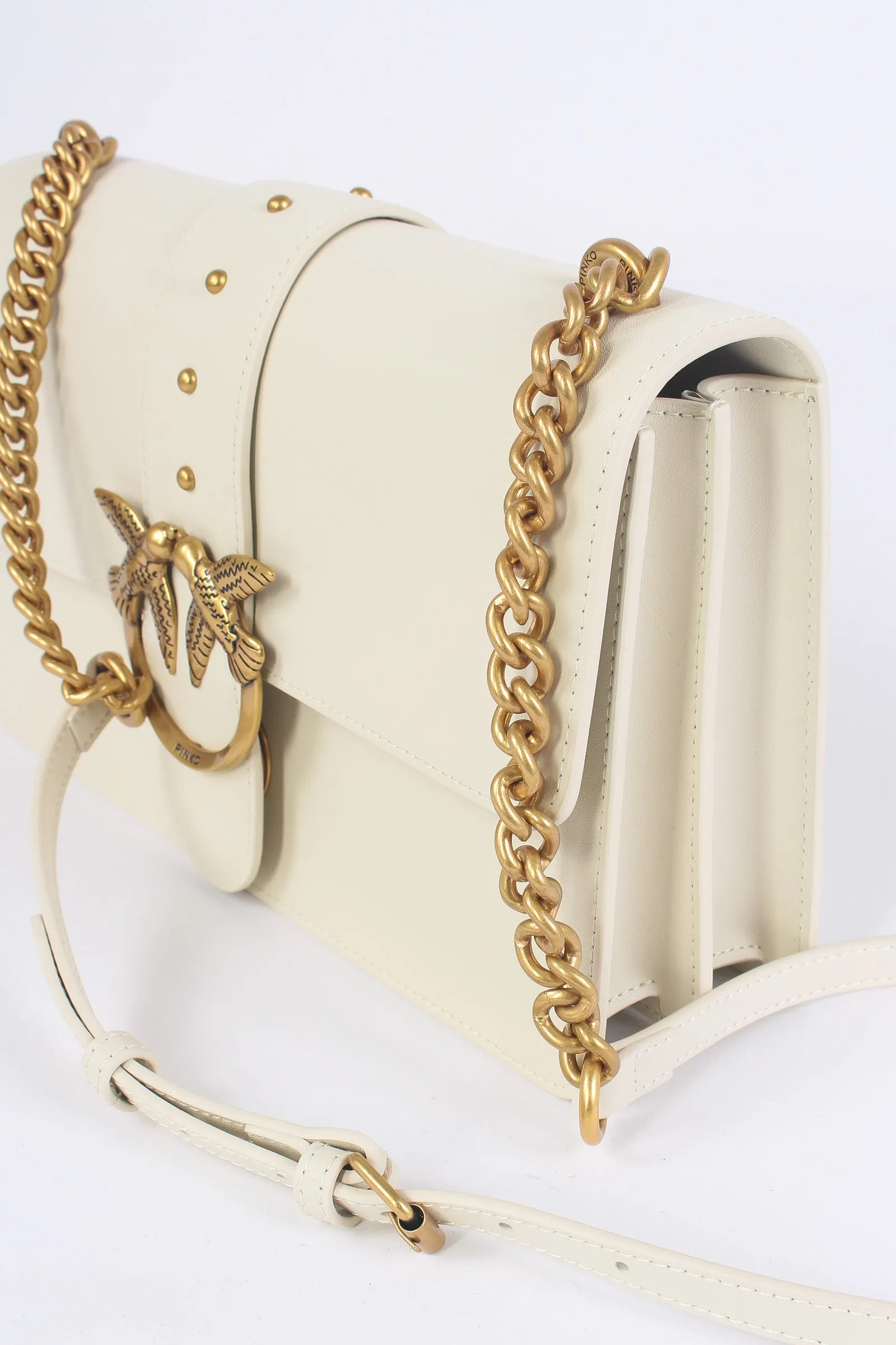 White Love One Classic Shoulder Bag