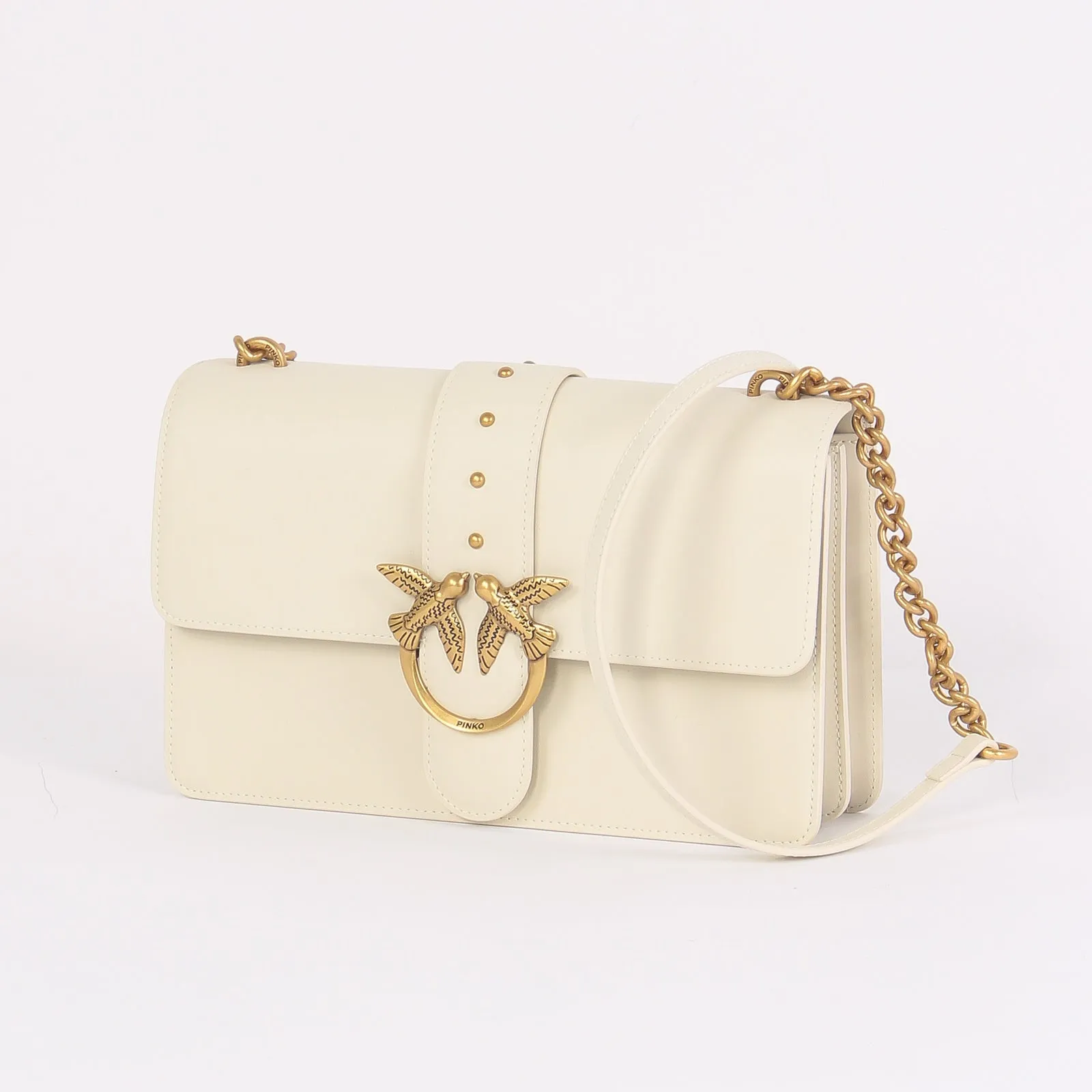 White Love One Classic Shoulder Bag