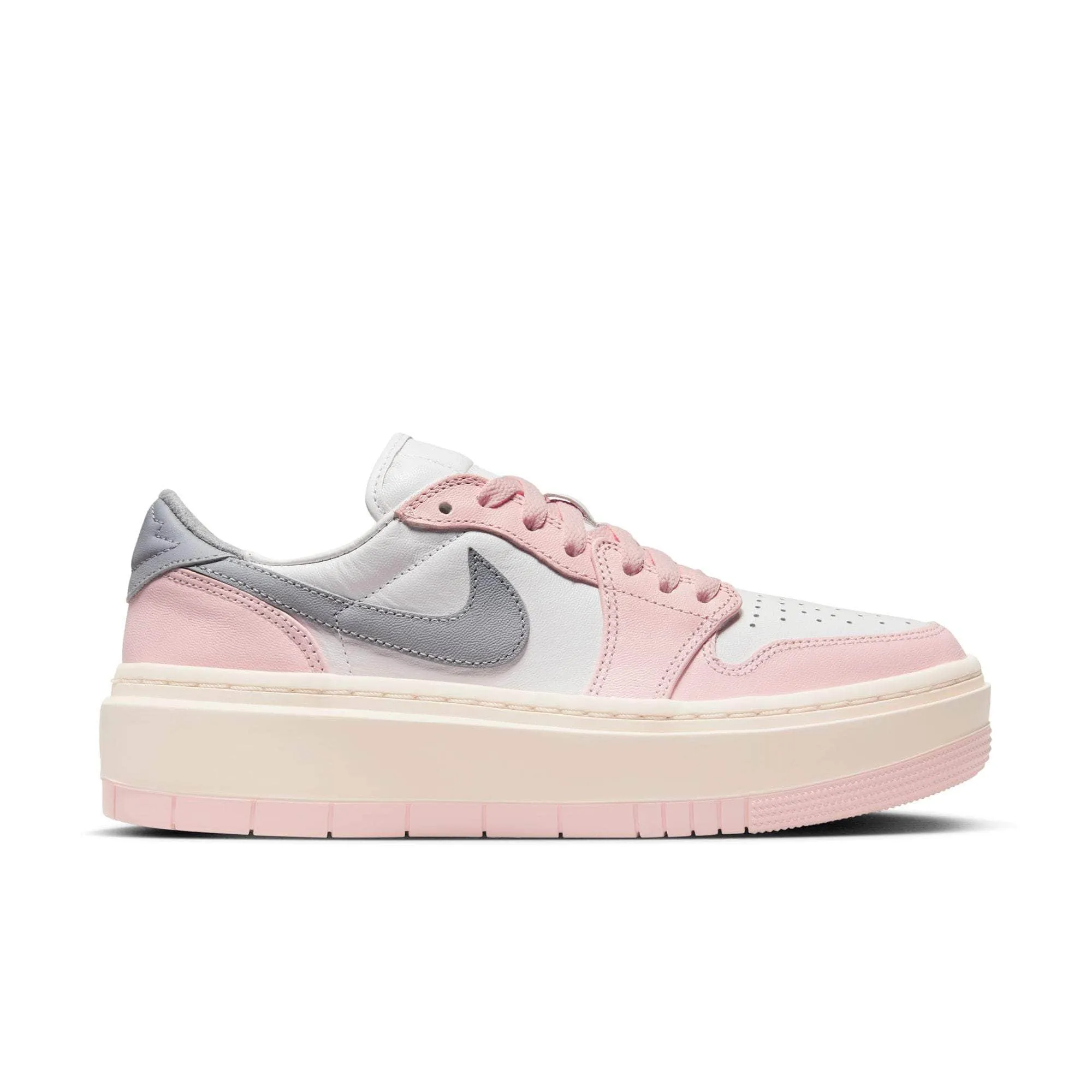 Women's Grey and White Nike Sneakers