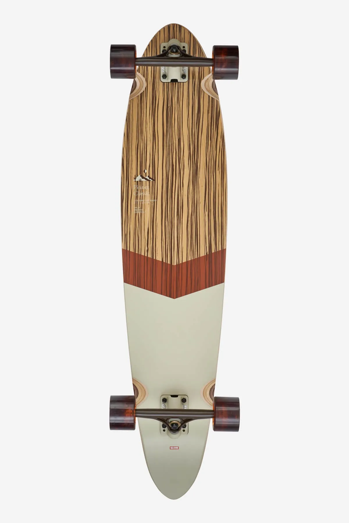 Zebrawood Longboard