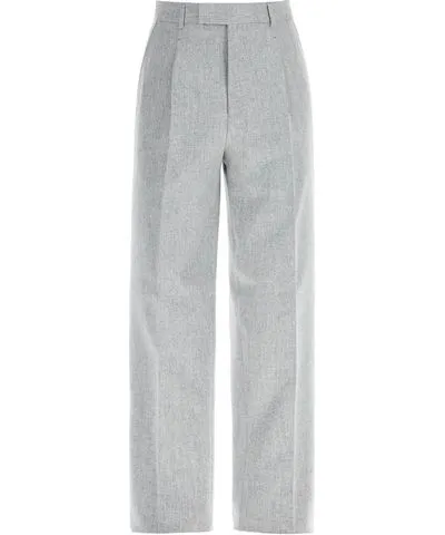 Zegna Formal Pleated Wool Trousers