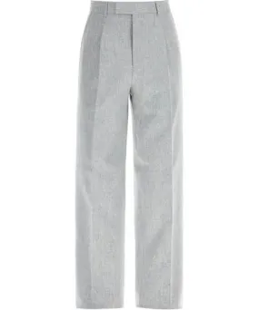 Zegna Formal Pleated Wool Trousers