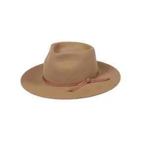 Zulu Wool Fedora Hat in Teak