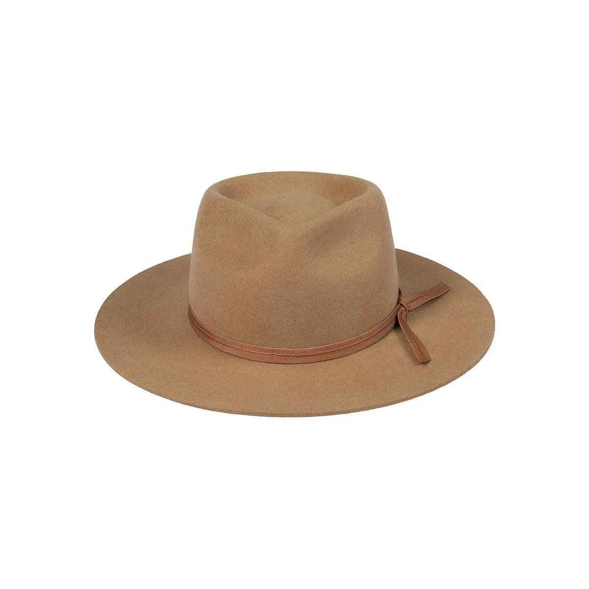 Zulu Wool Fedora Hat in Teak